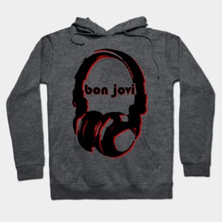 Bon Jovi: Headphones Hoodie